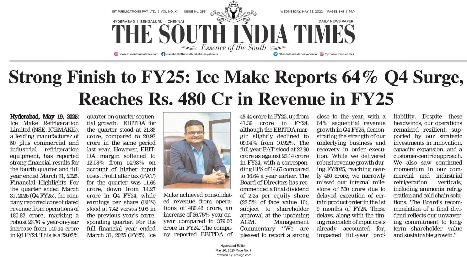 The South India Times (Chennai, Bangalore, Andhra Pradesh & Telangana Editions)_Pg09_20.05.2025